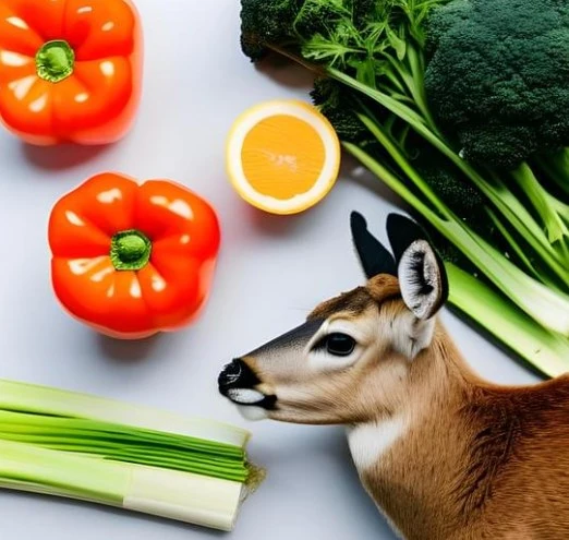 Do deer eat carrots and celery