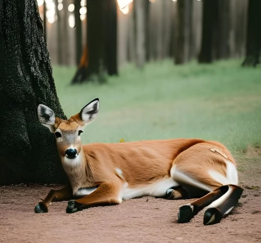 The Benefits Of Deer Laying Down - Recharging Strategies