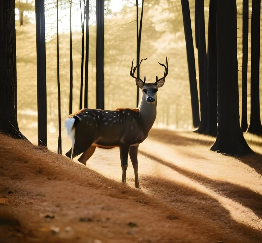 Deer Sitting Down - Deer Habits