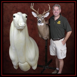 Whitetail deer mounting kits