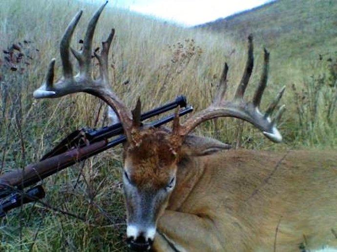 Buck first arkansas deer ar boa247 maynard hunter gun got season his