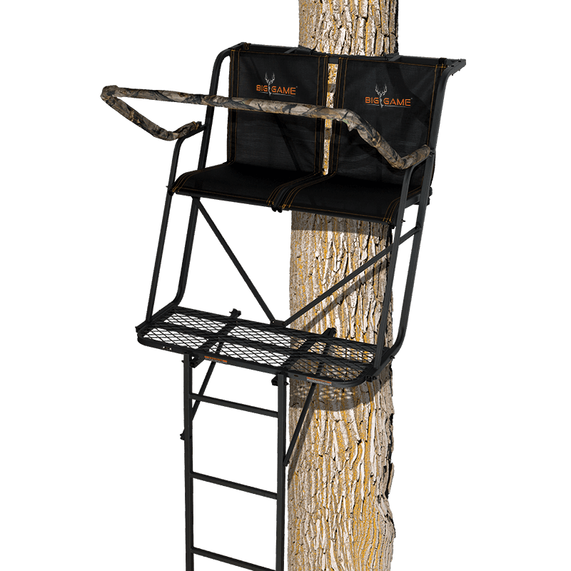 Big buddy tree stands stand game double treestands bgm model