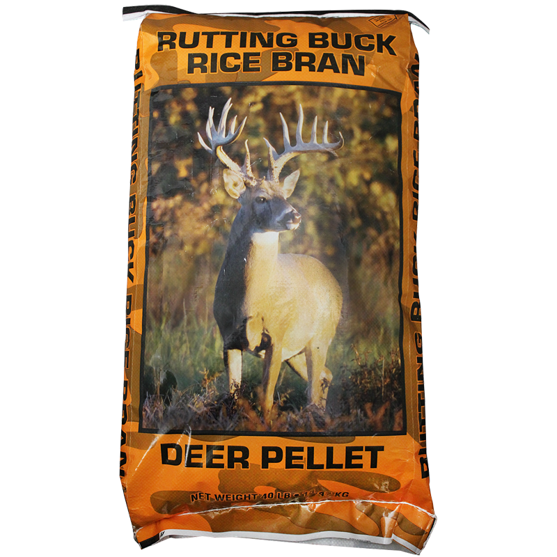 Deer feeder bran rice bag