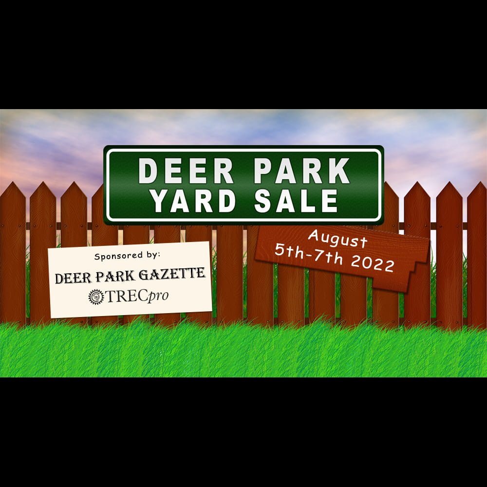 Deer park yard sale