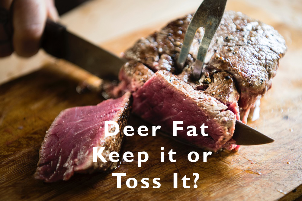 Adding fat to deer meat