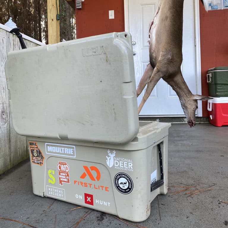 Home deer processing setup